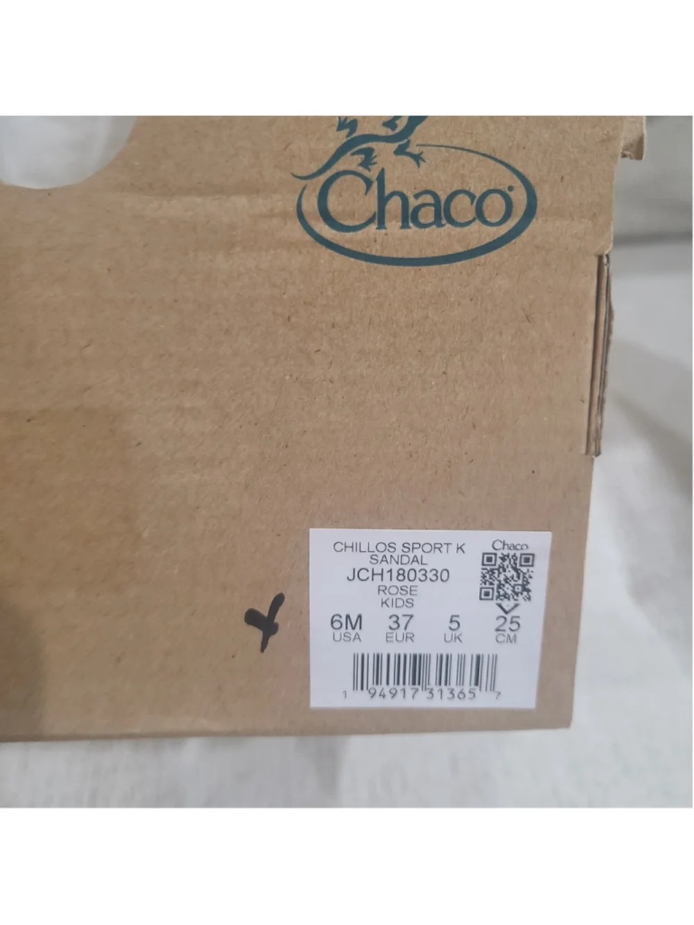 NEW Chaco Sandals Kids Girls Size 6 Women 7 Pink Strap Chillos Sport Rose Slides